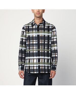 Bottega Veneta Check Pattern Shirt - Multicolour