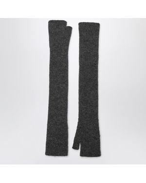 Roberto Collina Long Gloves - Grey