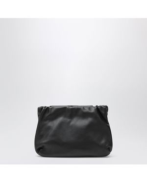 The Row 90's Calf Leather Bag - Black