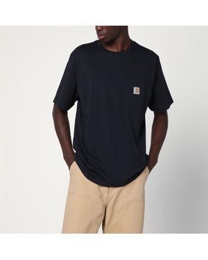 Carhartt S/S Pocket T-Shirt Dark - Bleu