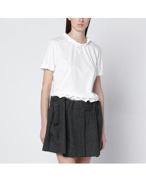 Prada Cotton Jersey T-Shirt - White