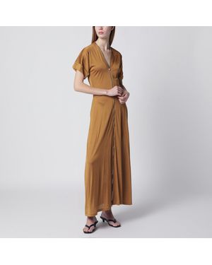 Lemaire Cinnamon- Zip-Up Dress - Brown