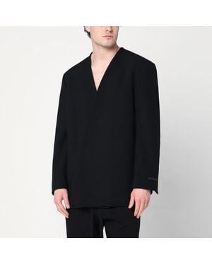 Fear Of God Giacca nera in lana - Nero