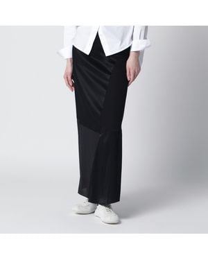 6397 Gonna Patchwork Nera - Nero