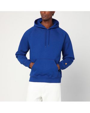 Carhartt Wolfsbane/ Hooded Chase Sweatshirt - Blue