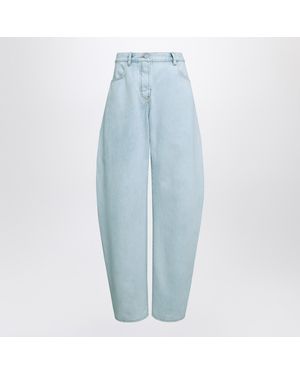 【関税&送料込】Alaia Low Round Ice Denim Jeans Alaïa Jeans for Women | Online Sale up to 41% off | Lyst