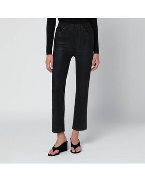 FRAME Le Sleek Straight Pants - Black