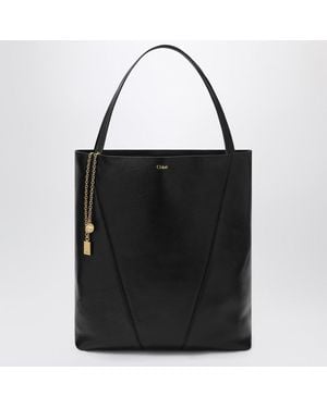 Chloé Tote bag grande spin nera - Nero