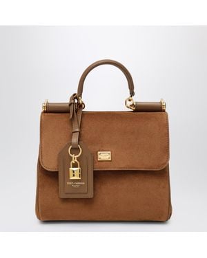 Dolce & Gabbana Small My Sicily Bag - Brown
