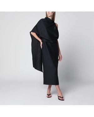 Rohe Midnight One-Shoulder Midi Dress - Black