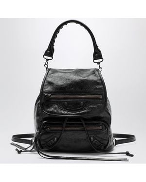 Balenciaga Le City Mini Lambskin Backpack - Black