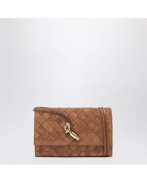 Bottega Veneta Andiamo Pouch - Brown