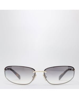 Miu Miu Miu Nocturne Sunglasses - Metallic