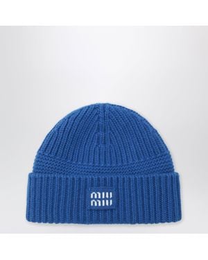 Miu Miu Royal Beanie - Blue