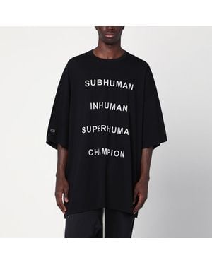 Champion x Rick Owens T-Shirt Tommy T - Noir