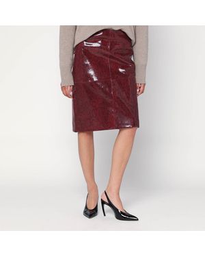 Rohe Bordeaux Skirt - Red