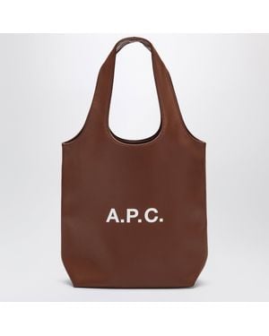A.P.C. Hazelnut Ninon Small Bag - Brown