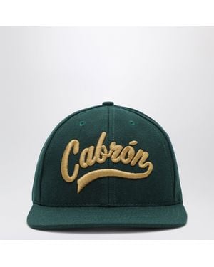 Willy Chavarria Dark Polyester Cabron Hat - Green
