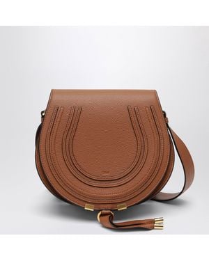 Chloé Saddle Marcie Bag - Brown