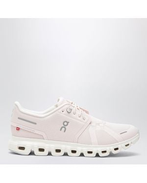 On Shoes Cloud 6 Salt/Gardenia Trainers - White
