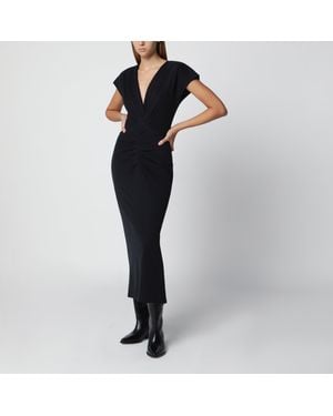 Isabel Marant Nadra Wrap Dress - Black
