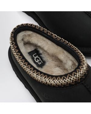 UGG Tasman Nubuck Slip-Ons - Black