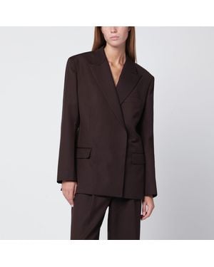 Anine Bing Wool Blend Jacket - Black