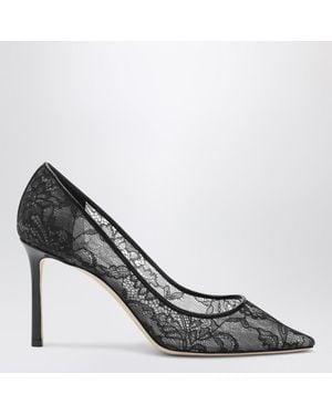 Jimmy Choo Romy 85 Court Shoes - Metallic