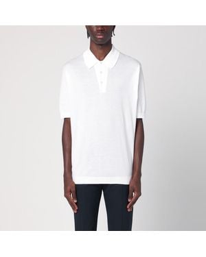 John Smedley Isis Polo - White