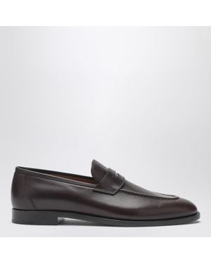 Loro Piana Brauner Sergio-Loafer - Schwarz