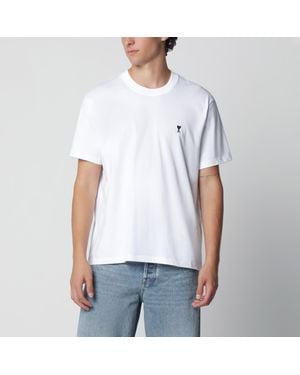 Ami Paris T-Shirt Ami De Coeur - White