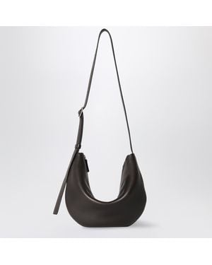 The Row Leather Jouvette Bag - Black