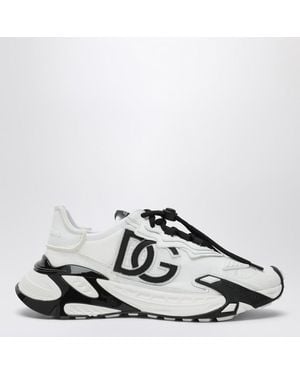 Dolce & Gabbana Sneaker day faster bianca e nera - Bianco