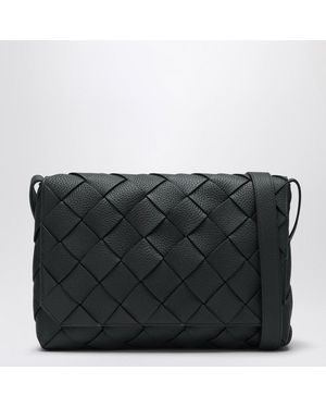 Bottega Veneta Borsa a tracolla grande diago scura - Nero