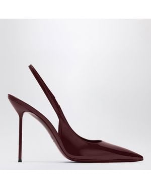 Paris Texas Lidia Slingback Pumps - Purple