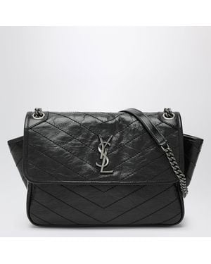 Saint Laurent Borsa A Spalla Niki Tripouch Nera - Nero