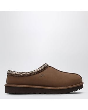 UGG Slip On Tasman Nubuck Dark Chestnut - Marrone