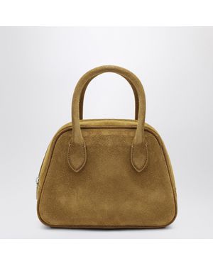 DUNST Camel Suede Bag - Green