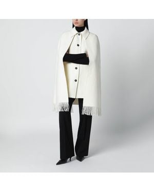 TOTEME Cape Jacket With Fringes - Black