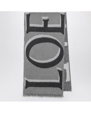 Loewe Grey Wool And Scarf