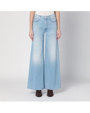 Mother Wide Jeans The Undercover Washed - Blue