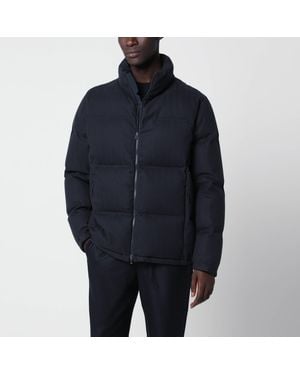 Sease Tribeca Cotton And Cashmere Down Jacket - Blue