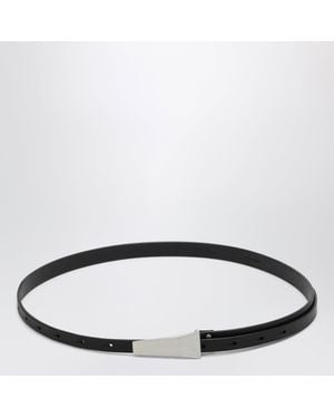 Rick Owens Trunk Belt Leather Belt - Black