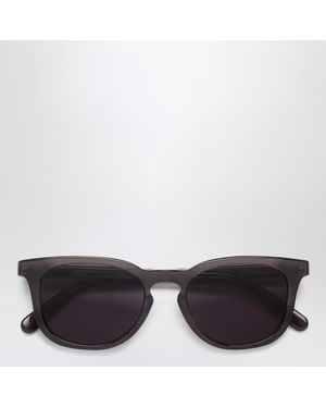 Retrosuperfuture Graue Lunettes 3 Sonnenbrille - Schwarz