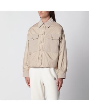 Weekend by Maxmara Almond Reversible Cropped Jacket - Natural