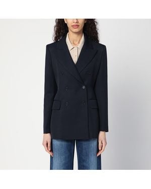 P.A.R.O.S.H. Double-Breasted Blazer - Blue
