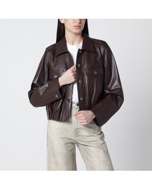 Loewe Lamb Nappa Leather Jacket - Black