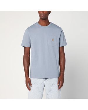 Carhartt Mirror S/S Pocket T-Shirt - Blue