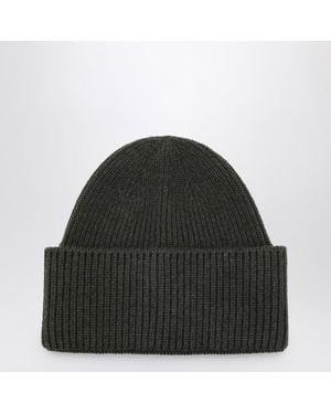 Destin Cuffia in lana e cashmere militare - Verde