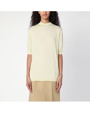 Bottega Veneta Light Cashmere Crew-Neck Jumper - Natural